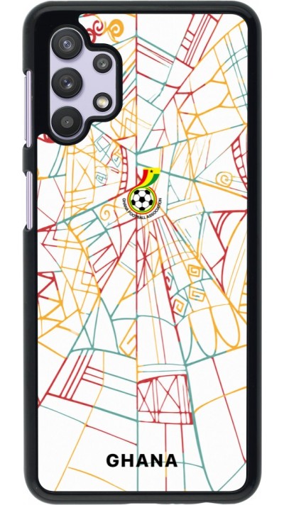Coque Samsung Galaxy A32 5G - Maillot de football Ghana 2026 personnalisable