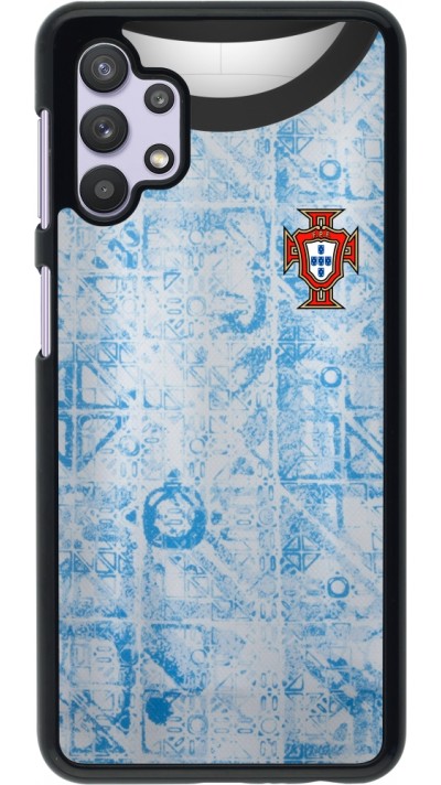 Samsung Galaxy A32 5G Case Hülle - Portugal Away personalisierbares Fussballtrikot