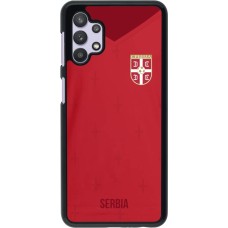 Samsung Galaxy A32 5G Case Hülle - Serbien 2022 personalisierbares Fussballtrikot