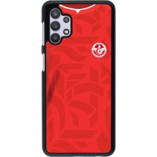 Samsung Galaxy A32 5G Case Hülle - Tunesien 2022 personalisierbares Fussballtrikot