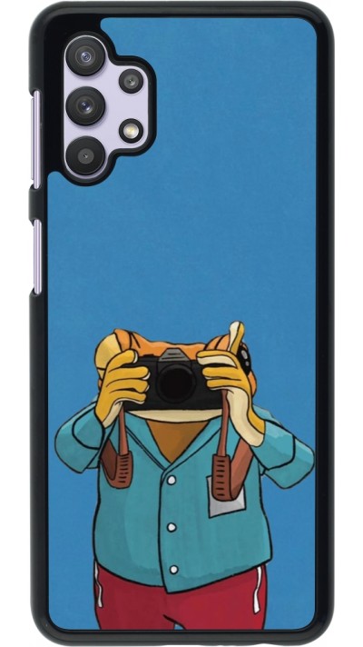 Coque Samsung Galaxy A32 5G - Frog with camera DTMF