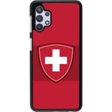 Samsung Galaxy A32 5G Case Hülle - Hockey World Championship Ecusson Suisse