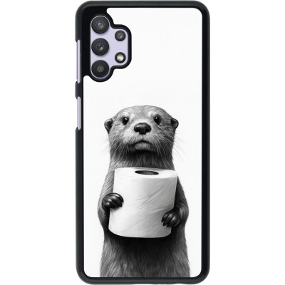 Samsung Galaxy A32 5G Case Hülle - Otter Toilettenpapier