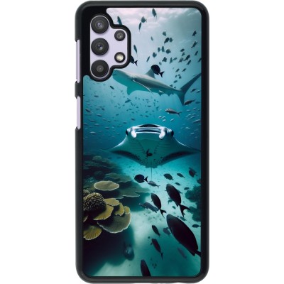 Samsung Galaxy A32 5G Case Hülle - Manta Lagune Reinigung