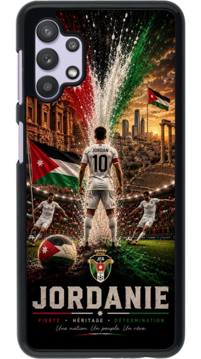 Coque Samsung Galaxy A32 5G - Football Jordanie splash 2026
