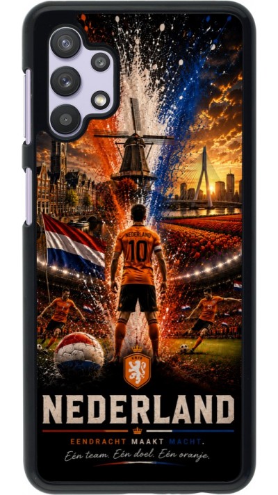 Coque Samsung Galaxy A32 5G - Football Pays-Bas splash 2026