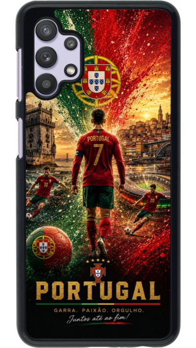 Coque Samsung Galaxy A32 5G - Football Portugal splash 2026