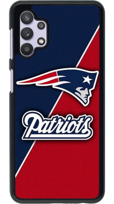 Samsung Galaxy A32 5G Case Hülle - Super Bowl 26 Patriots 1