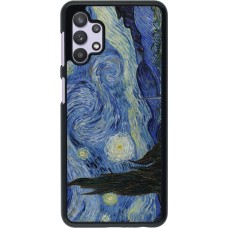 Samsung Galaxy A32 5G Case Hülle - Kunstbild - Sternennacht - Van Gogh