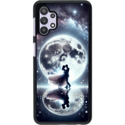 Samsung Galaxy A32 5G Case Hülle - Valentin 2024 Liebe unter dem Mond