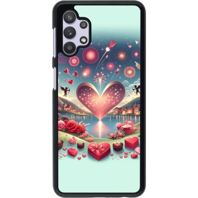 Samsung Galaxy A32 5G Case Hülle - Valentin 2025 Schick
