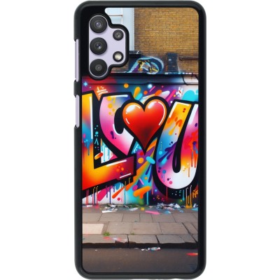 Samsung Galaxy A32 5G Case Hülle - Valentin 2025 Liebe U Tag