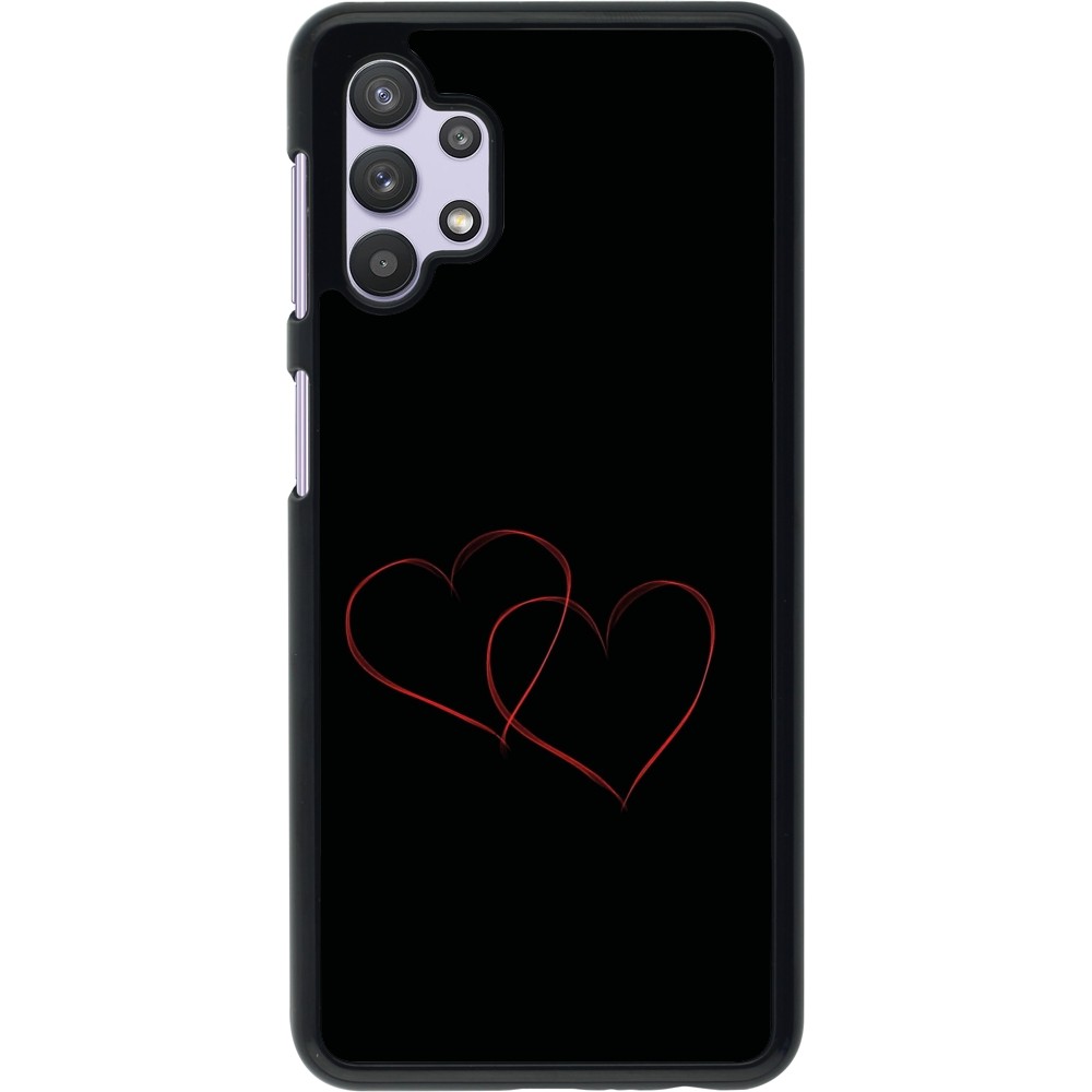 Samsung Galaxy A32 5G Case Hülle - Valentine 2023 attached heart
