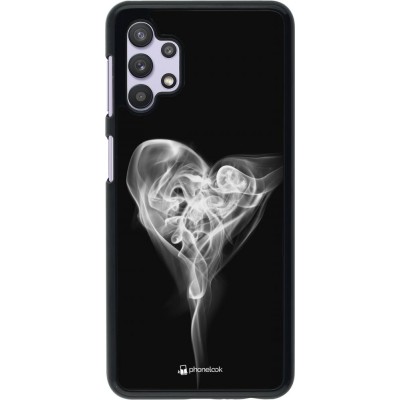 Hülle Samsung Galaxy A32 5G - Valentine 2022 Black Smoke