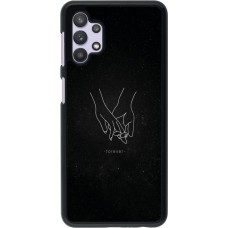 Samsung Galaxy A32 5G Case Hülle - Valentine 2023 hands forever