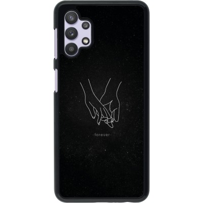 Samsung Galaxy A32 5G Case Hülle - Valentine 2023 hands forever