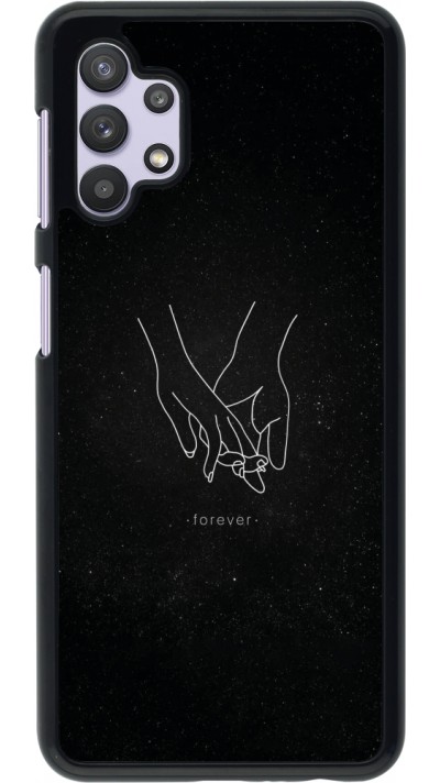 Samsung Galaxy A32 5G Case Hülle - Valentine 2023 hands forever