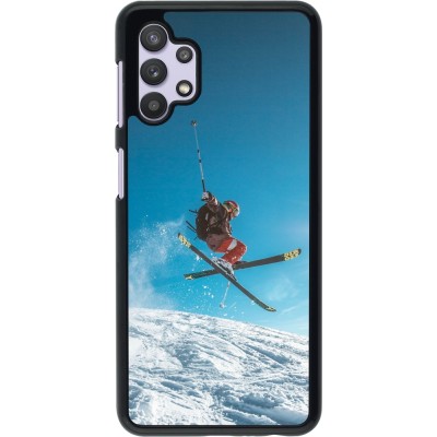 Samsung Galaxy A32 5G Case Hülle - Winter 22 Ski Jump