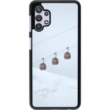 Samsung Galaxy A32 5G Case Hülle - Winter 22 ski lift