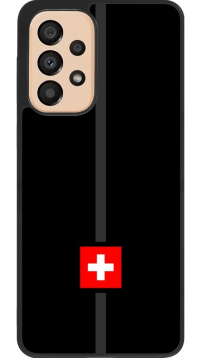 Samsung Galaxy A33 5G Case Hülle - Silikon schwarz Kanton CH schwarz