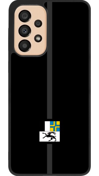Samsung Galaxy A33 5G Case Hülle - Silikon schwarz Kanton GR schwarz