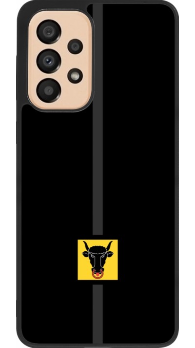 Samsung Galaxy A33 5G Case Hülle - Silikon schwarz Kanton UR schwarz