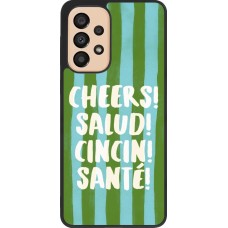 Samsung Galaxy A33 5G Case Hülle - Silikon schwarz Cheers 2026