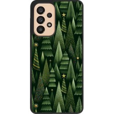 Samsung Galaxy A33 5G Case Hülle - Silikon schwarz Christmas 25 Pattern Xmas Tree