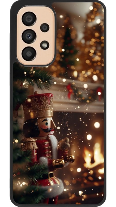Samsung Galaxy A33 5G Case Hülle - Silikon schwarz Christmas 25 Xmas Nutcracker