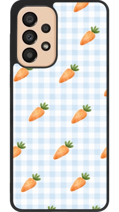 Samsung Galaxy A33 5G Case Hülle - Silikon schwarz Easter 2026 Pattern carrots