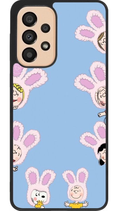 Samsung Galaxy A33 5G Case Hülle - Silikon schwarz Easter 2026 Snoopy