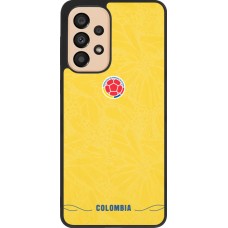 Samsung Galaxy A33 5G Case Hülle - Silikon schwarz Kolumbien 2026 personalisierbares Fussballtrikot