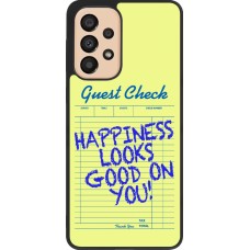 Samsung Galaxy A33 5G Case Hülle - Silikon schwarz Guest check 2026