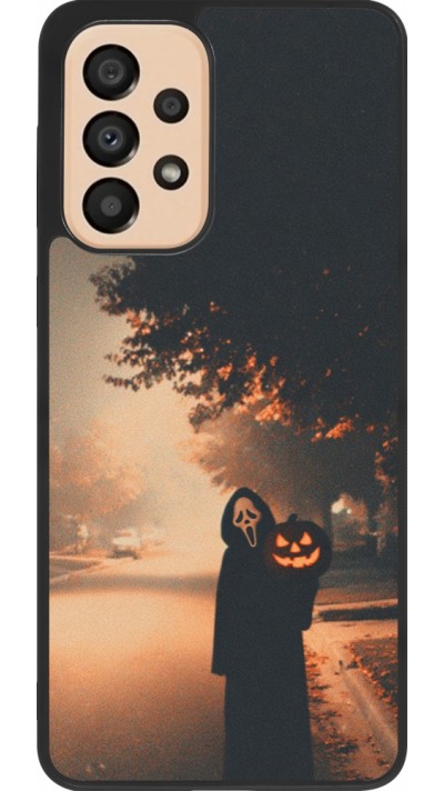 Samsung Galaxy A33 5G Case Hülle - Silikon schwarz Halloween 2025 Scream
