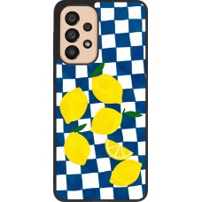 Samsung Galaxy A33 5G Case Hülle - Silikon schwarz Illustration lemons 2026