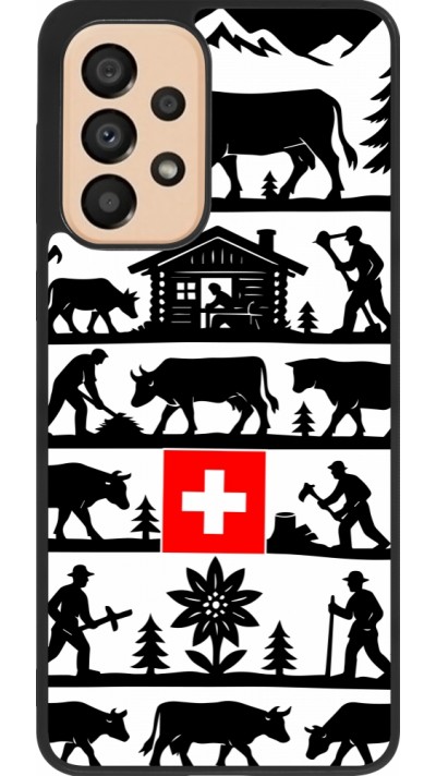 Samsung Galaxy A33 5G Case Hülle - Silikon schwarz Poya Schweiz 1