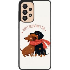 Samsung Galaxy A33 5G Case Hülle - Silikon schwarz Saint Valentines Day 26 Happy Valentine