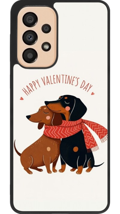 Samsung Galaxy A33 5G Case Hülle - Silikon schwarz Saint Valentines Day 26 Happy Valentine
