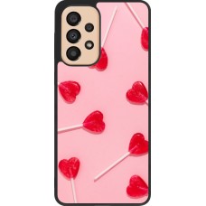 Samsung Galaxy A33 5G Case Hülle - Silikon schwarz Saint Valentines Day 26 Lollipop