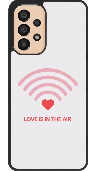 Samsung Galaxy A33 5G Case Hülle - Silikon schwarz Saint Valentines Day 26 Love is in the air