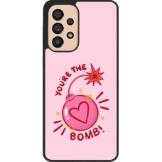 Samsung Galaxy A33 5G Case Hülle - Silikon schwarz Saint Valentines Day 26 You are the bomb