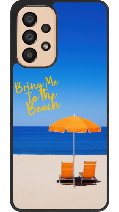 Samsung Galaxy A33 5G Case Hülle - Silikon schwarz Summer 2025 Bring me to the beach