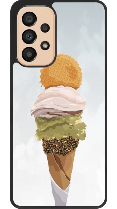 Samsung Galaxy A33 5G Case Hülle - Silikon schwarz Summer 2025 Cornet