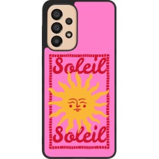 Samsung Galaxy A33 5G Case Hülle - Silikon schwarz Sun sun 2026