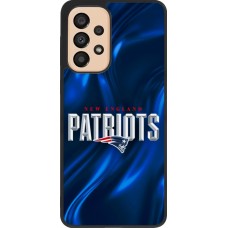 Samsung Galaxy A33 5G Case Hülle - Silikon schwarz Super Bowl 26 Patriots 2