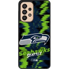 Samsung Galaxy A33 5G Case Hülle - Silikon schwarz Super Bowl 26 Seattle 2