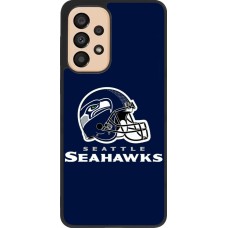 Samsung Galaxy A33 5G Case Hülle - Silikon schwarz Super Bowl 26 Seattle 3