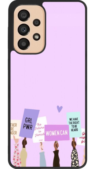 Samsung Galaxy A33 5G Case Hülle - Silikon schwarz Womens day 2026 9