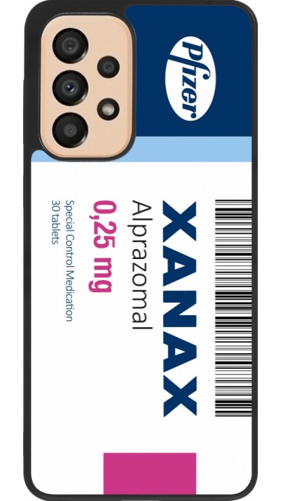 Samsung Galaxy A33 5G Case Hülle - Silikon schwarz Xanax Alprazolam 2025