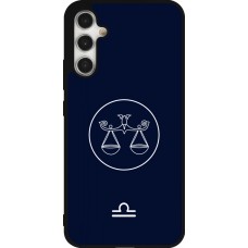 Samsung Galaxy A34 5G Case Hülle - Silikon schwarz Astrologie Waage